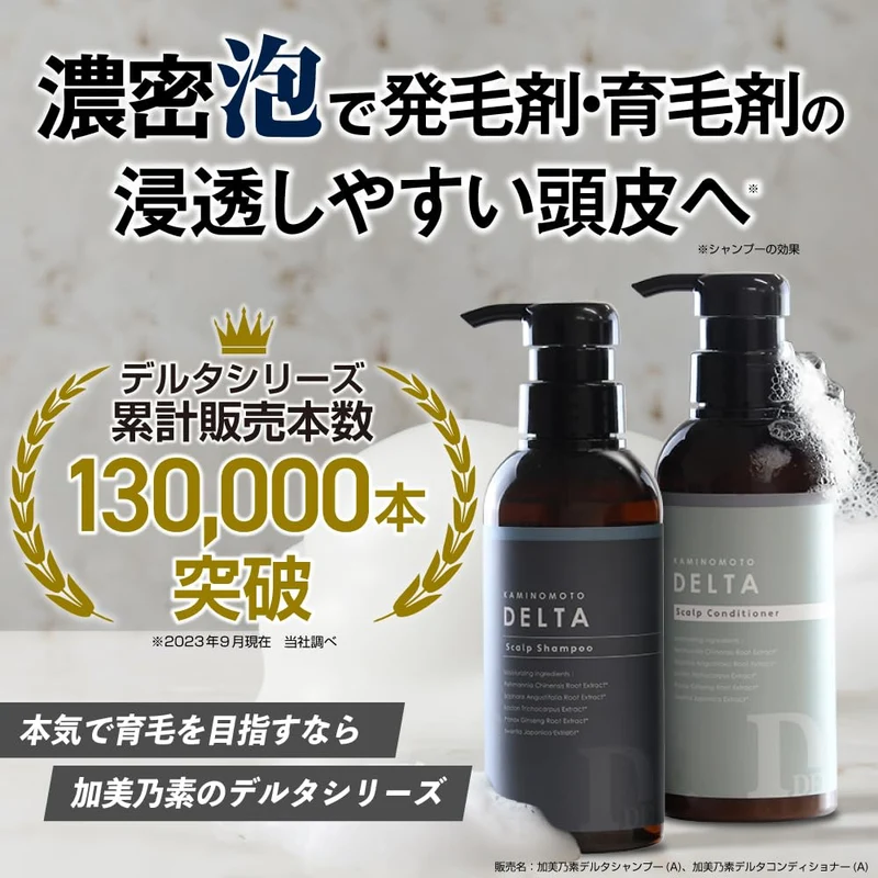 Kaminomoto Delta Scalp Shampoo 300mL