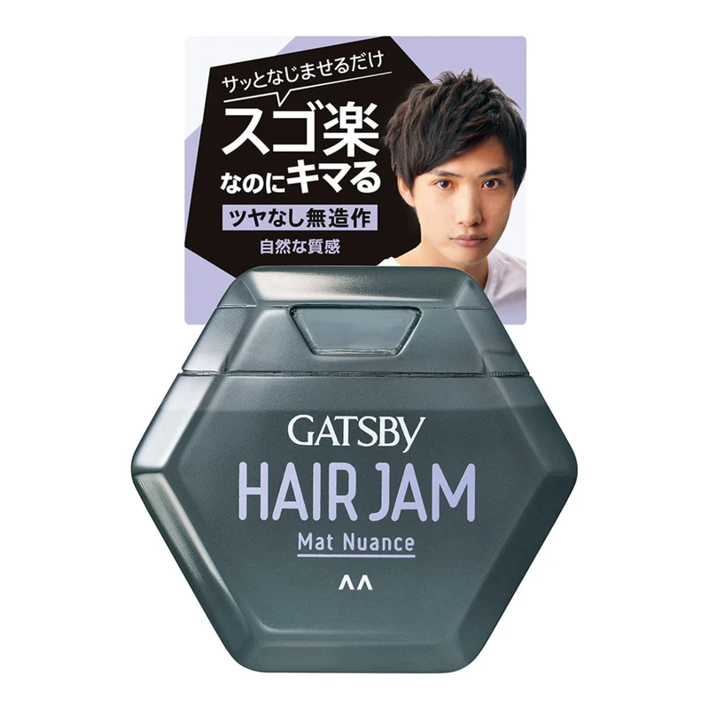 110ml Gatsby Hair Jam Matte Nuance for Stylish Hold and Texture