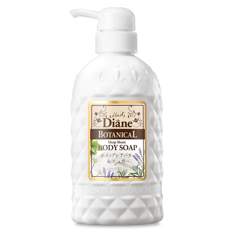 Diane Botanical Body Soap Honey Orange 400Ml Deep Moisturizes Dry Skin