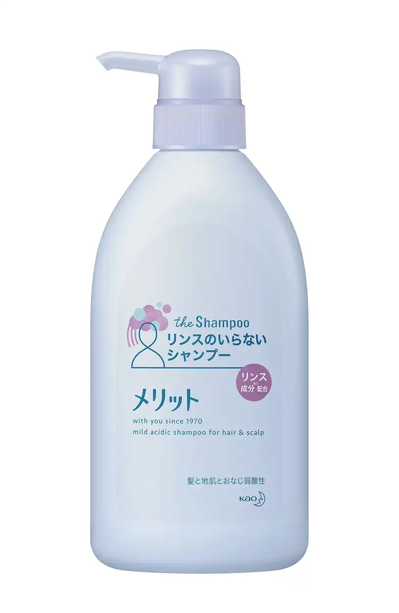 Merit No Rinse Shampoo Pump 480Ml Quasi-Drug – Gentle and Effective Cleanser