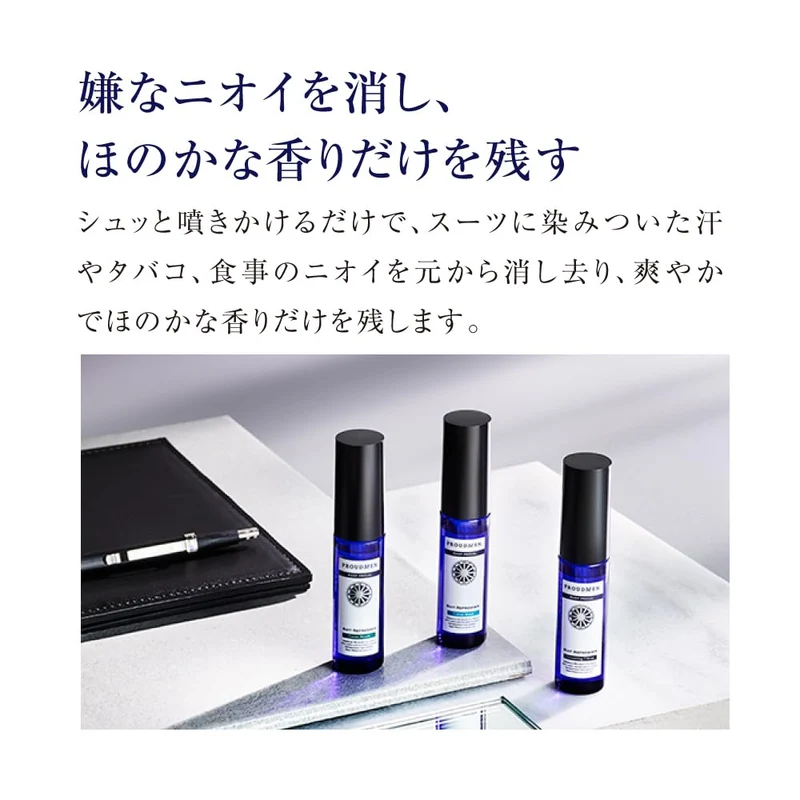 Proudmen. Mini Fabric Spray Suit Refresher 15Ml Citrus Musk