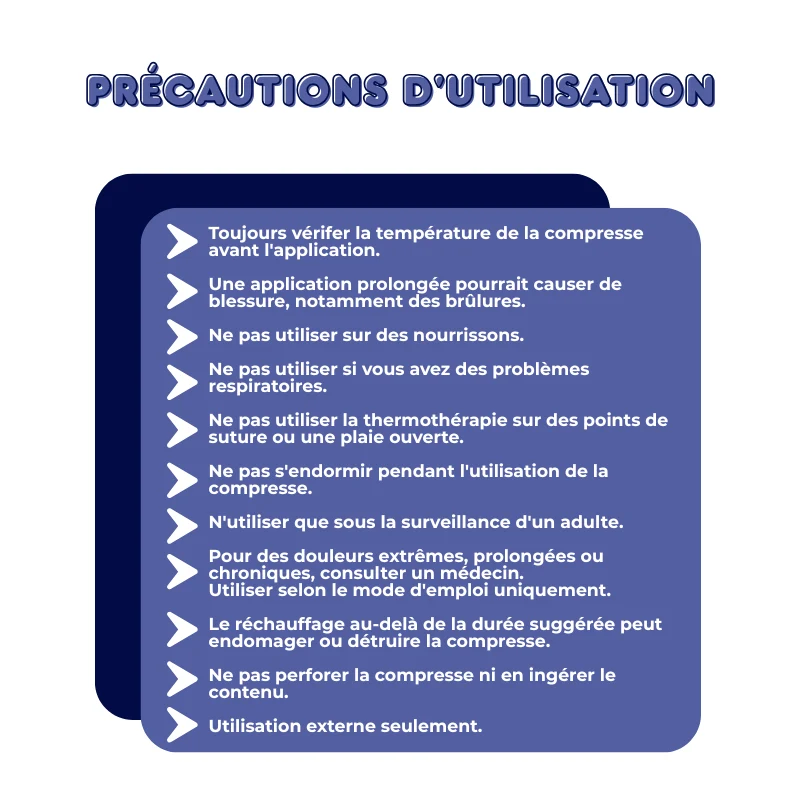 Compresse Thérapeutique Multizones Chaud & Froid en Perles de Gel