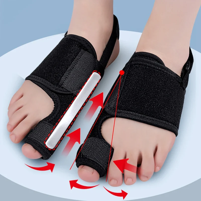 Attelle Hallux Valgus Réglable avec Barre Métallique