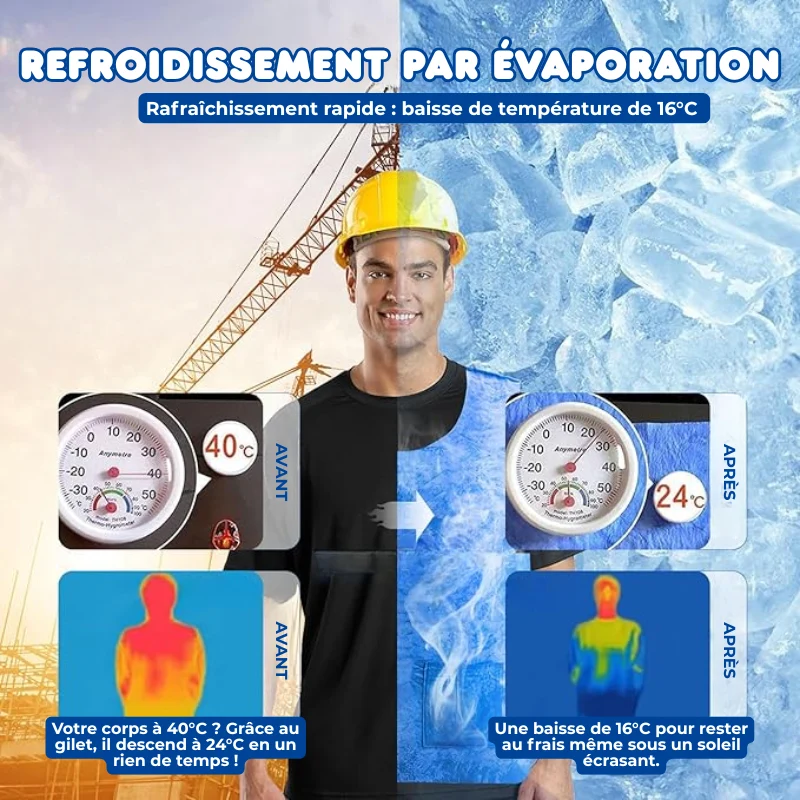 Débardeur d'Été Rafraîchissant
