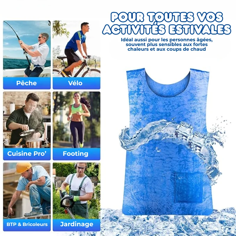 Débardeur d'Été Rafraîchissant