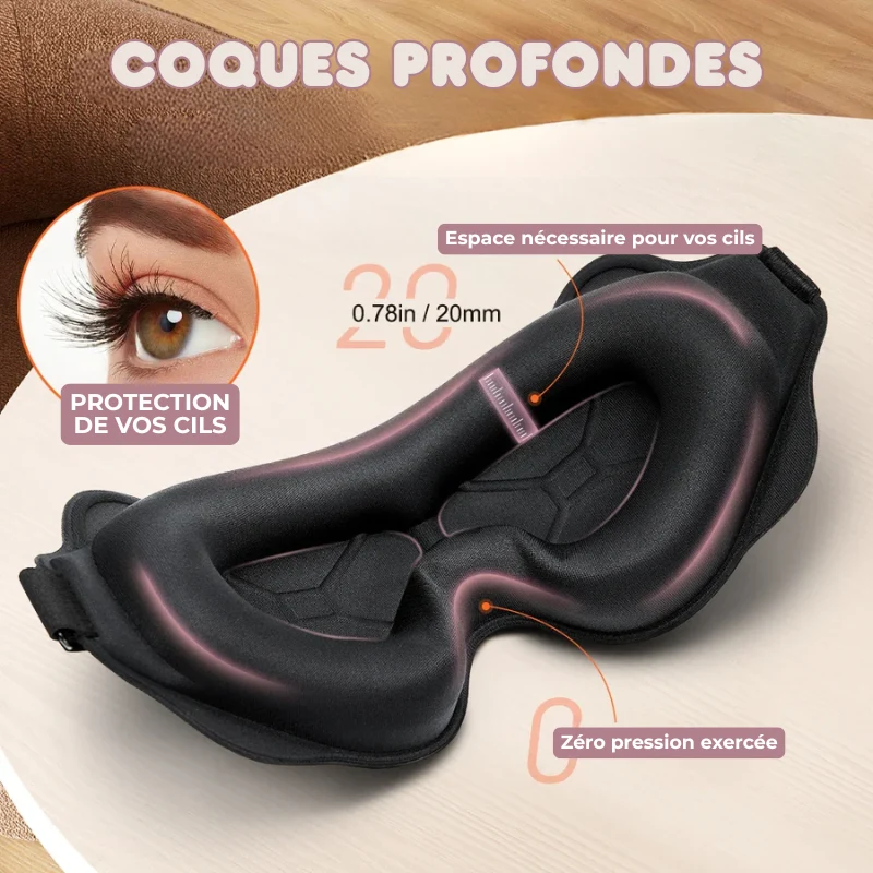 Masque de Sommeil Profond 3D