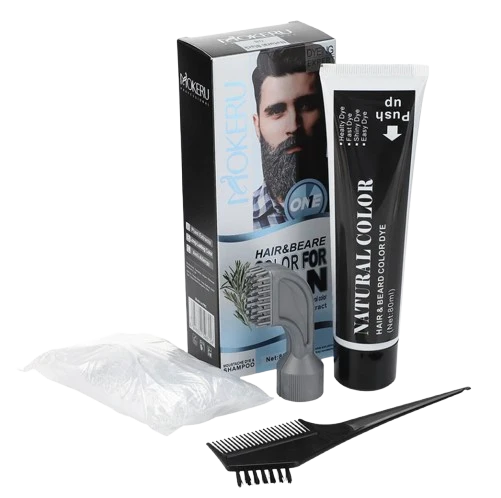 Kit Teinture Semi-Permanente pour Barbe