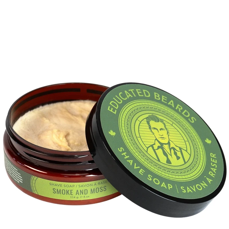 Ensemble de rasage "Smoke & Moss Shave Kit" - 5 Pièces