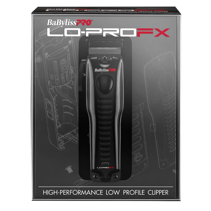 Tondeuse haute performance à profile bas LO-PROFX "FX825" - Noir