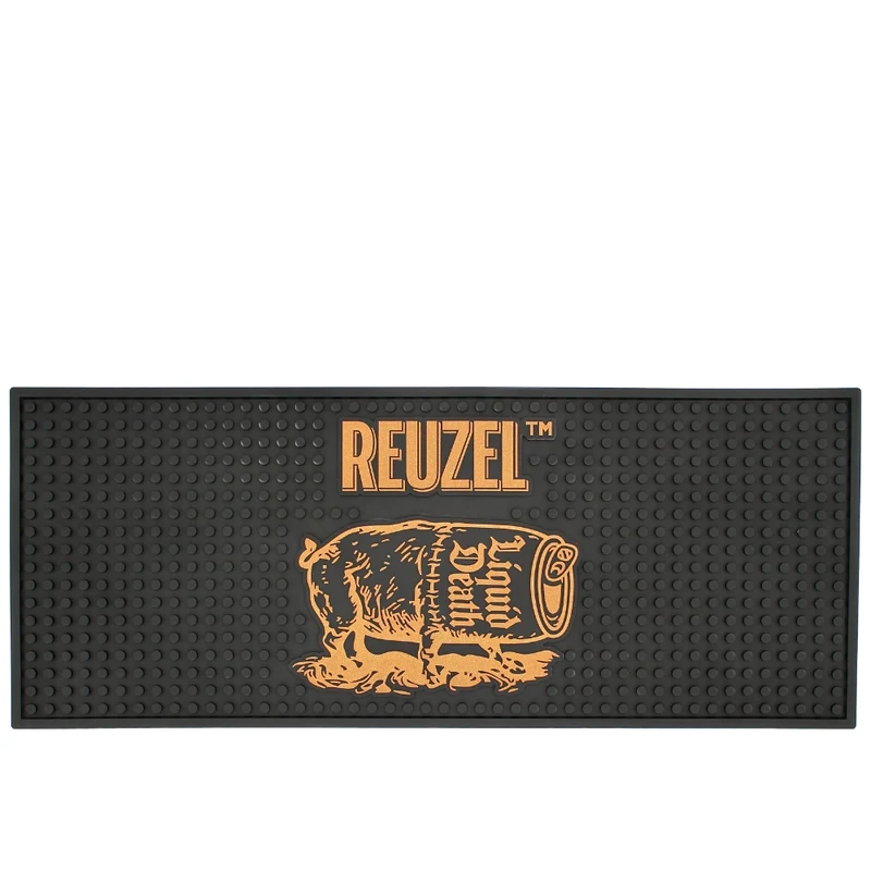 Tapis de station "Liquid Death Severed Head" en silicon (42.5cm/19.7" x 17.5cm/6.9")