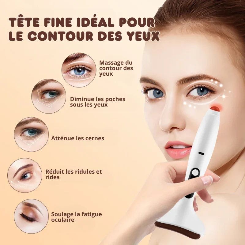 Gua Sha Électrique Chauffant & Multifonctionnel - 9 Vitesses & 9 Températures