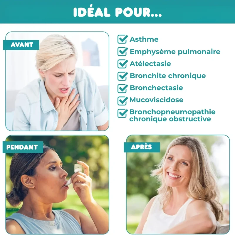 AIRLUNG - Entraîneur de Thérapie Respiratoire - Billes 3 Résistances
