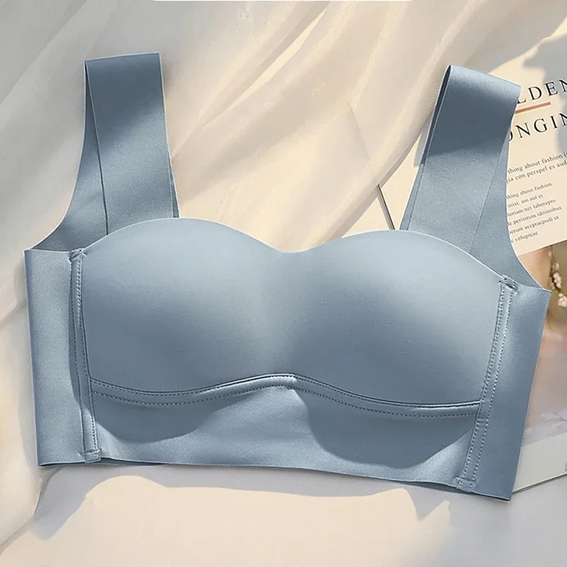 Soutien-gorge Balconnet Sans Couture & Sans Armature en Soie Glacée