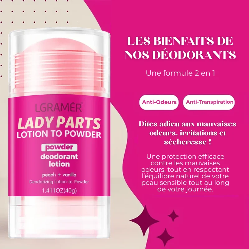 Déodorant pour Parties Intimes Anti-Mauvaises Odeurs