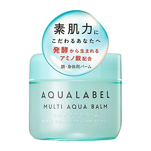 Shiseido AQUALABEL Multi-Aqua Body Balm 100g Fragrance Alcohol Paraben Free