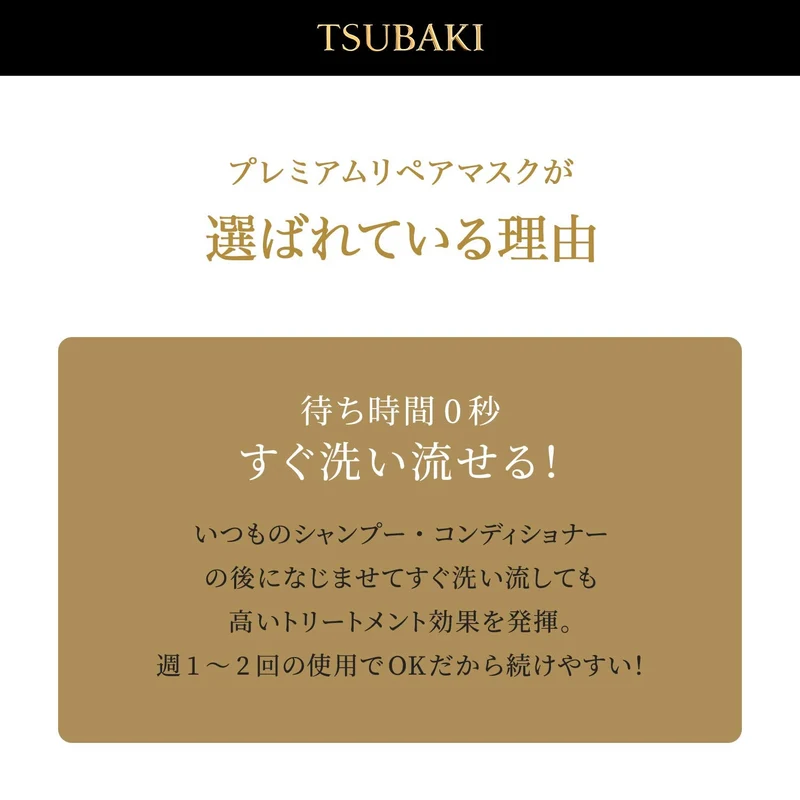 TSUBAKI Premium Repair Mask Hair Pack Refill 150g