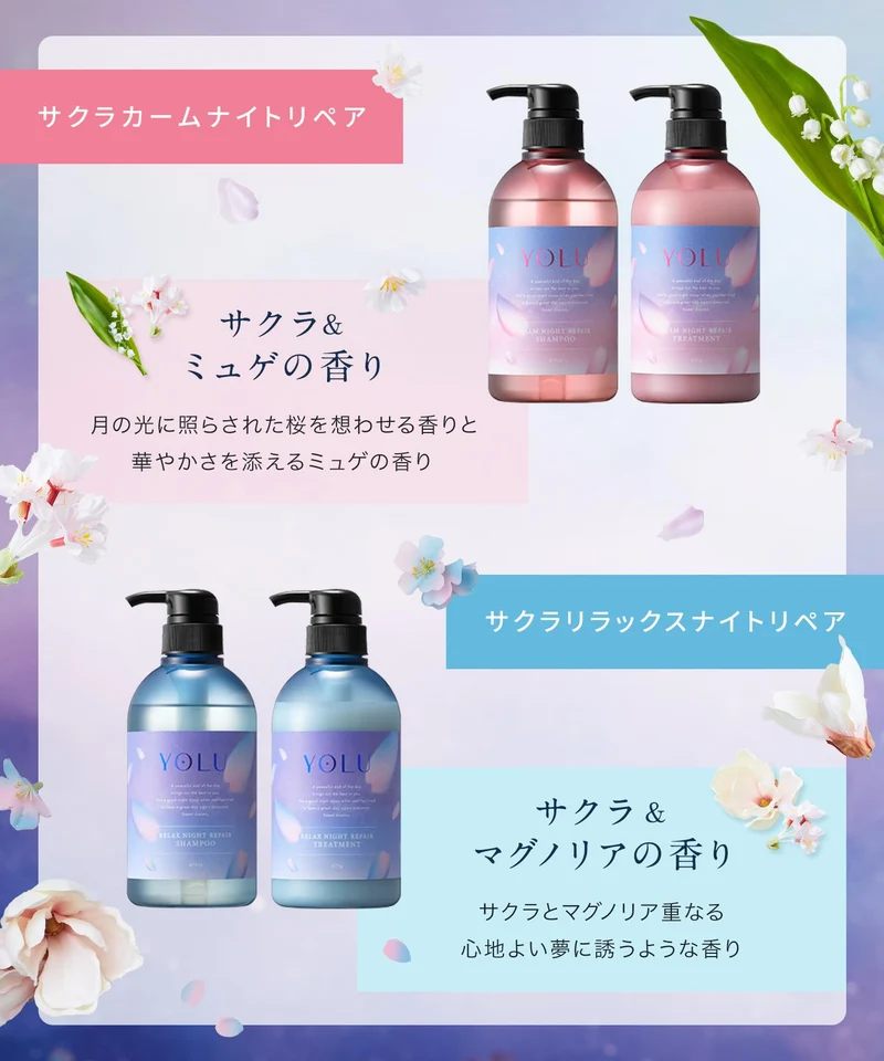[2025 Spring Limited Edition] YOLU Treatment Calm Night Repair 475g
