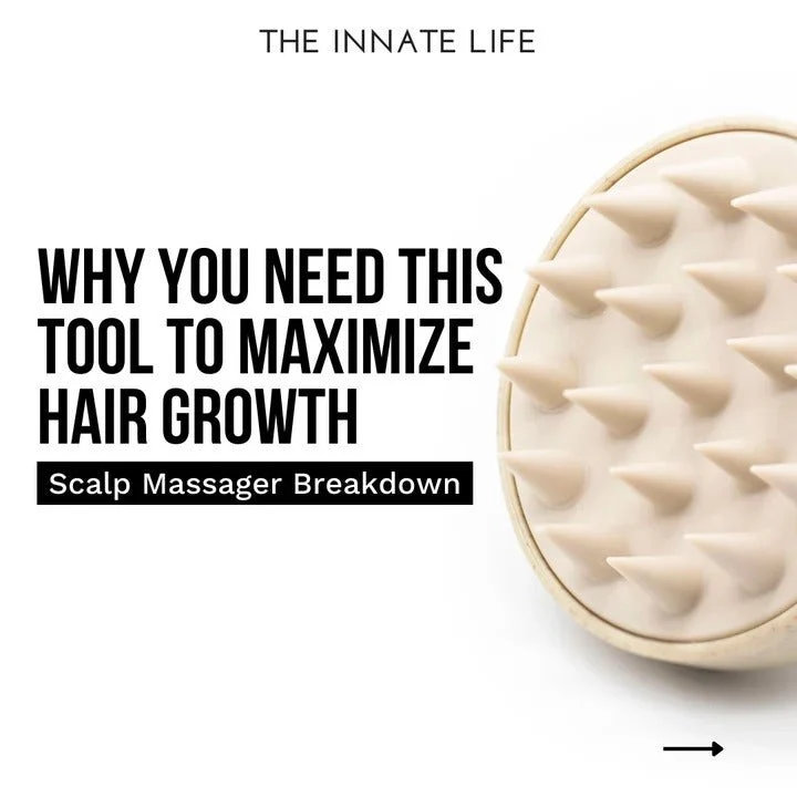 Wheat Straw Scalp Massager