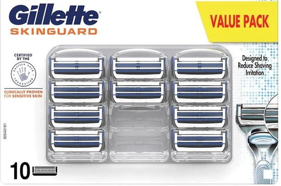 Gillette Skinguard Sensitive Scheermesjes - 10 stuks