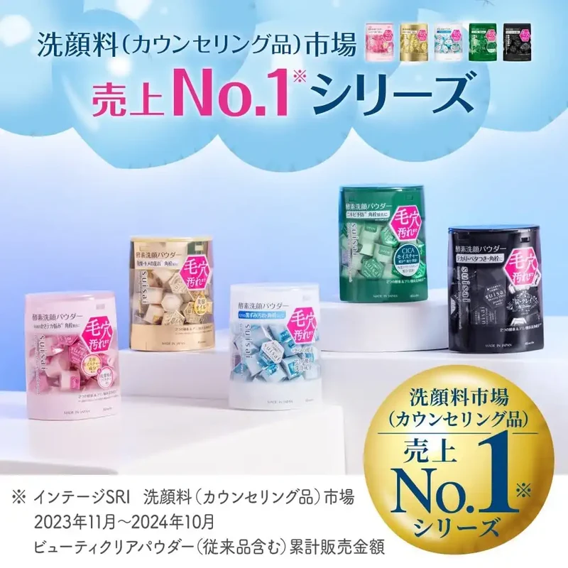Suisai Beauty Clear Powder Wash Sanrio Enzyme Facial Cleanser 32 Packs