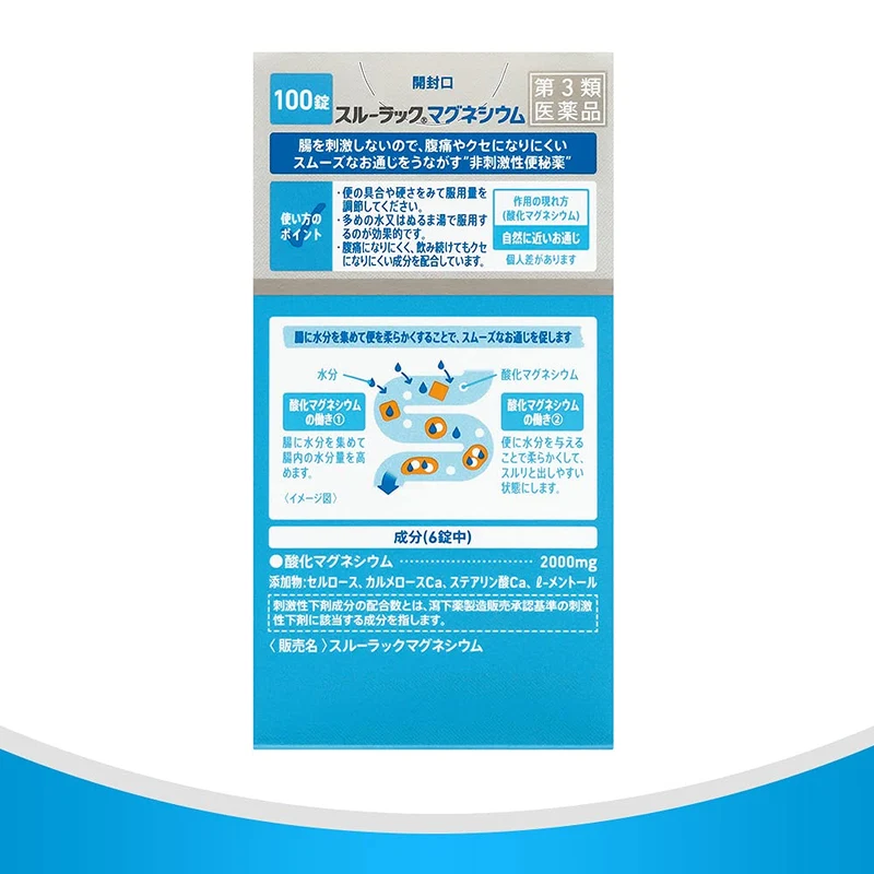 Through Rack Surulac Magnesium 100 Tablets - [Third-Class OTC Drug]