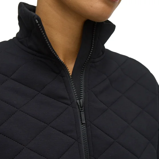 TILLEY - Chandail Matelassé à Glissière un Quart pour Femme