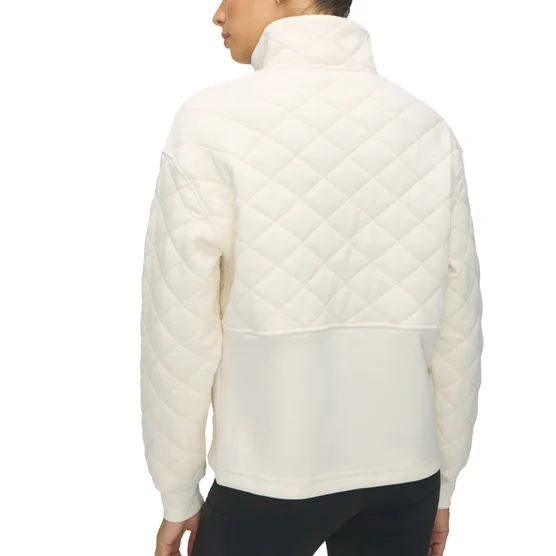 TILLEY - Chandail Matelassé à Glissière un Quart pour Femme
