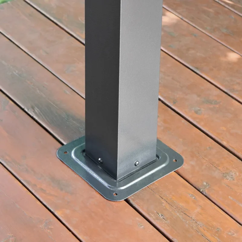 SOJAG - Gazebo avec Moustiquaire et Rideaux de 10 x 14 pi Alma
