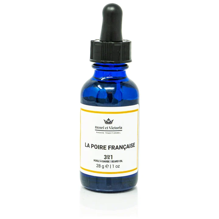 Henri et Victoria - Beard oil Preshave - Poire 28g