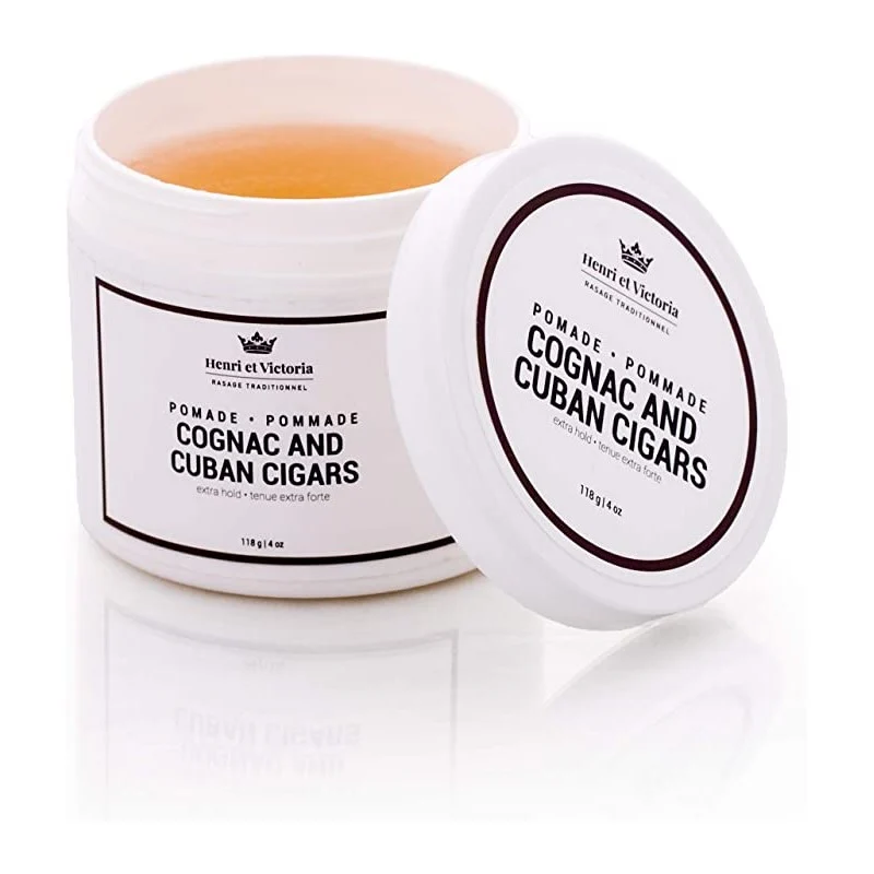 Henri et Victoria - Hair Pomade - Cognac and Cuban Cigars 114g