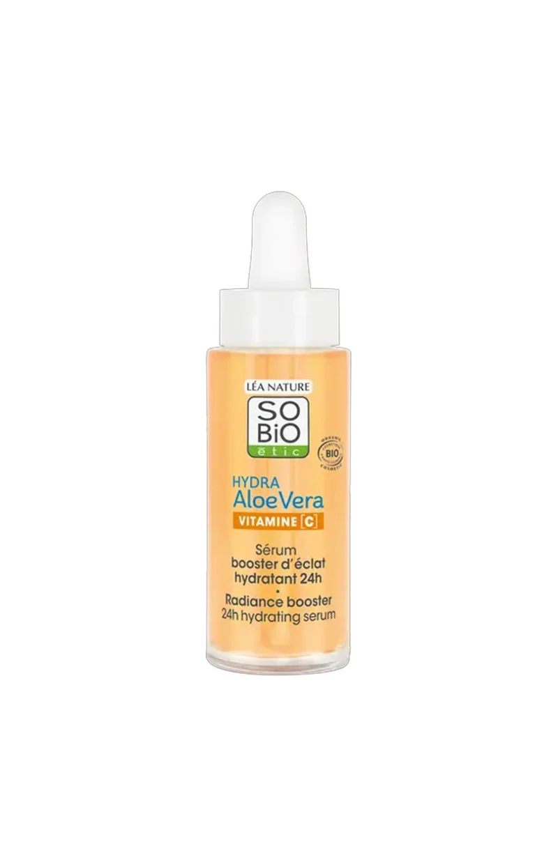 Sérum booster d'éclat hydratant - Aloe vera & vitamine C - Visage - 30 ml