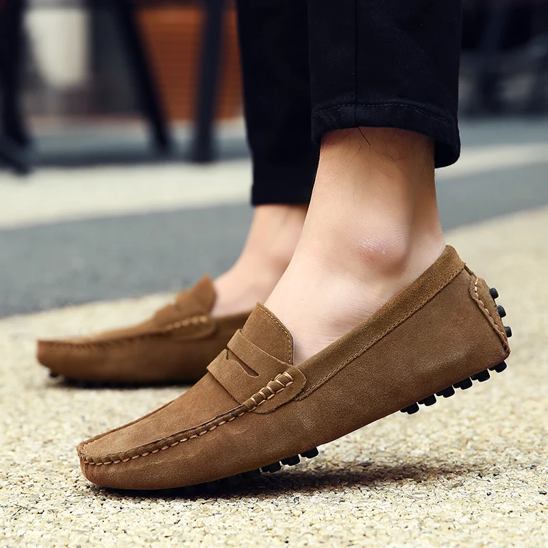 Mocassins en daim pour Hommes - Collection 2023