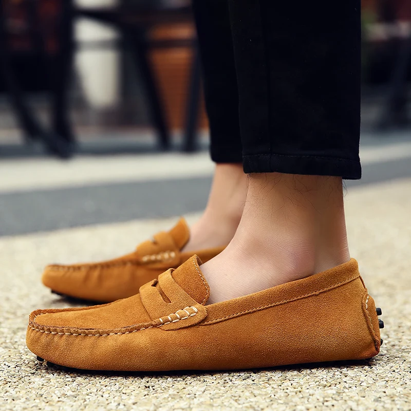 Mocassins en daim pour Hommes - Collection 2023