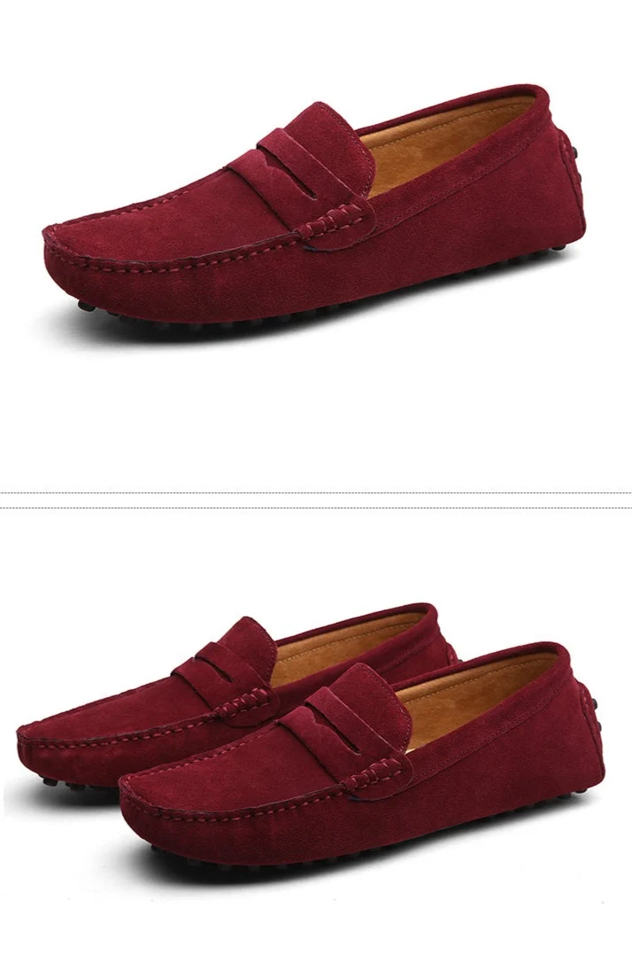 Mocassins en daim pour Hommes - Collection 2023