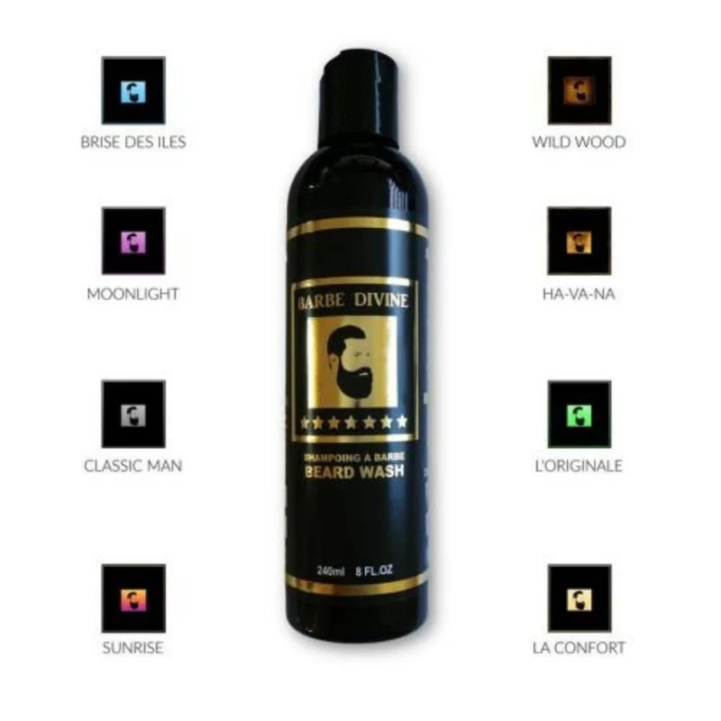Shampooing à barbe Brise des Iles (240ml/8.2oz)