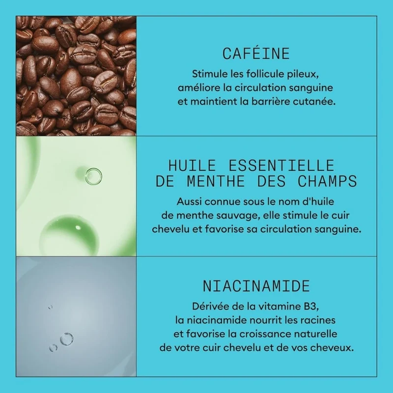 Traitement épaississant sans rinçage cheveux + cuir chevelu Système 3 - Pour cheveux colorés avec chute modérée