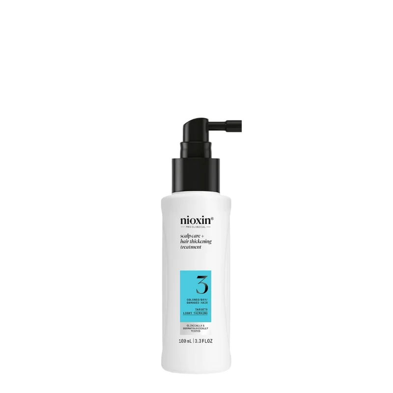 Traitement épaississant sans rinçage cheveux + cuir chevelu Système 3 - Pour cheveux colorés avec chute modérée