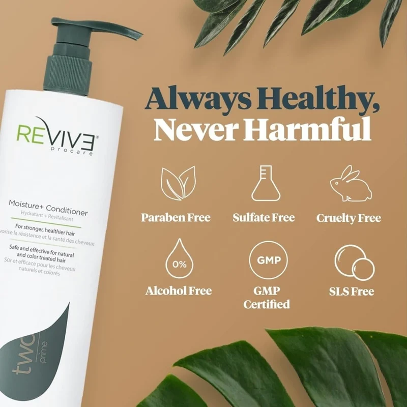 Revitalisant hydratant "Prime" favorise une croissance saine des cheveux - Pour tous types de cheveux clairsemés