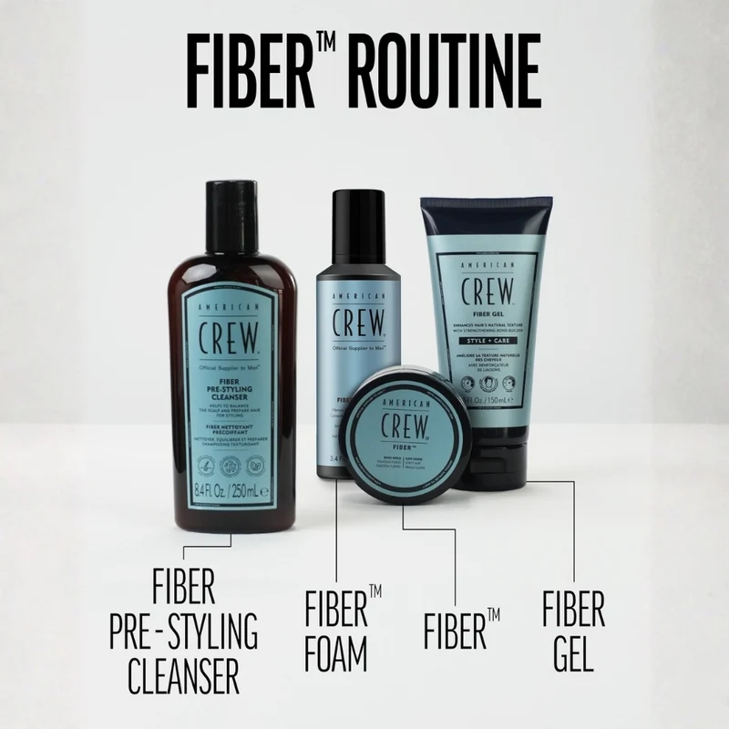 Cire coiffante "Fiber" - Tenue forte et effet mat (85g/3.0oz)