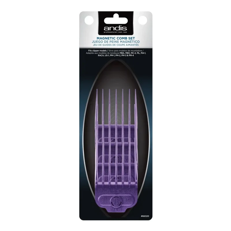 Guide de coupe "Master Magnetic Comb Set" Jeu de 4 peignes magnétiques #66320 - Large