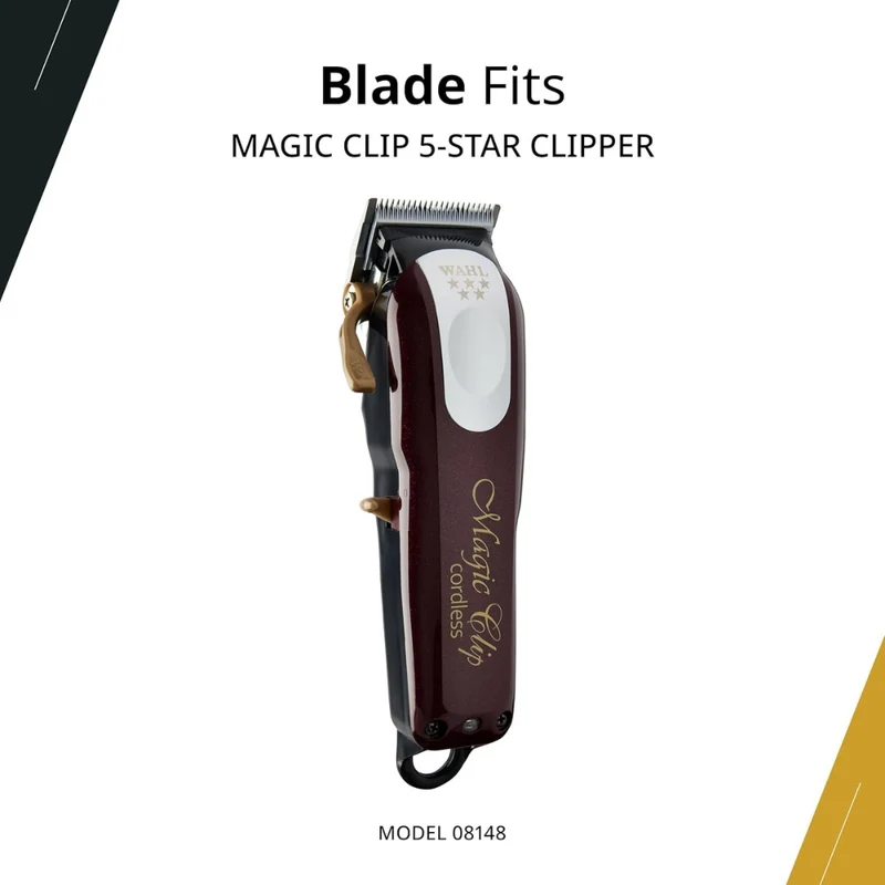 Lame de remplacement "Stagger-Tooth" argent #02161 - Pour modèle 5 Star Magic Clip #8148