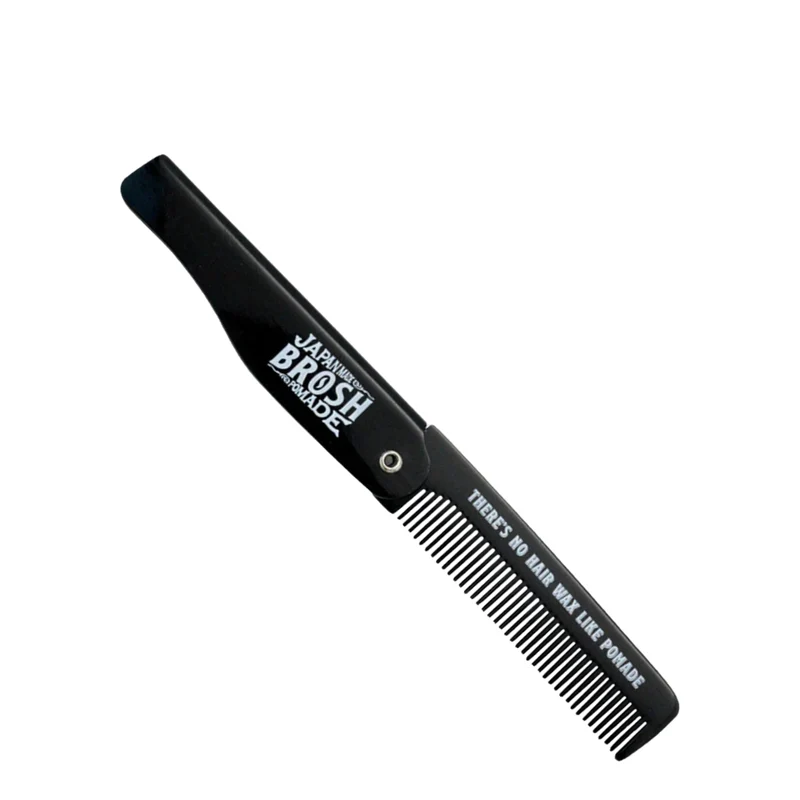 x Kent - Peigne de poche pliable "20TBL Folding Pocket Comb" (170mm/6.69" x 20mm/.78")