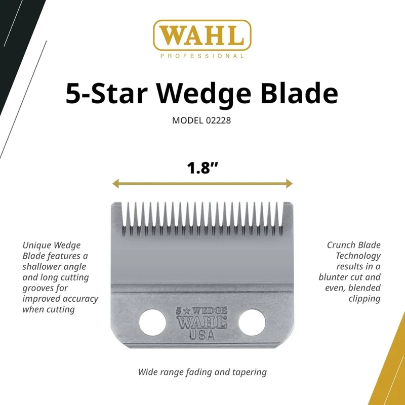Lame de remplacement "Wedge Blade" argent #2228 - Pour modèle 5 Star Legend