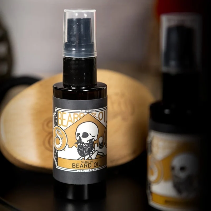 Huile à barbe "Premium Blends Beard Oil" Édition Snake Oil (30ml/1.0oz)