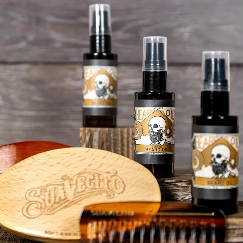 Huile à barbe "Premium Blends Beard Oil" Édition Snake Oil (30ml/1.0oz)