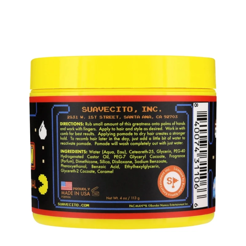 X Pac-Man - Pommade "Original Hold" Édition Power Up Punch - Tenue et brillance moyenne (113ml/4.0oz)