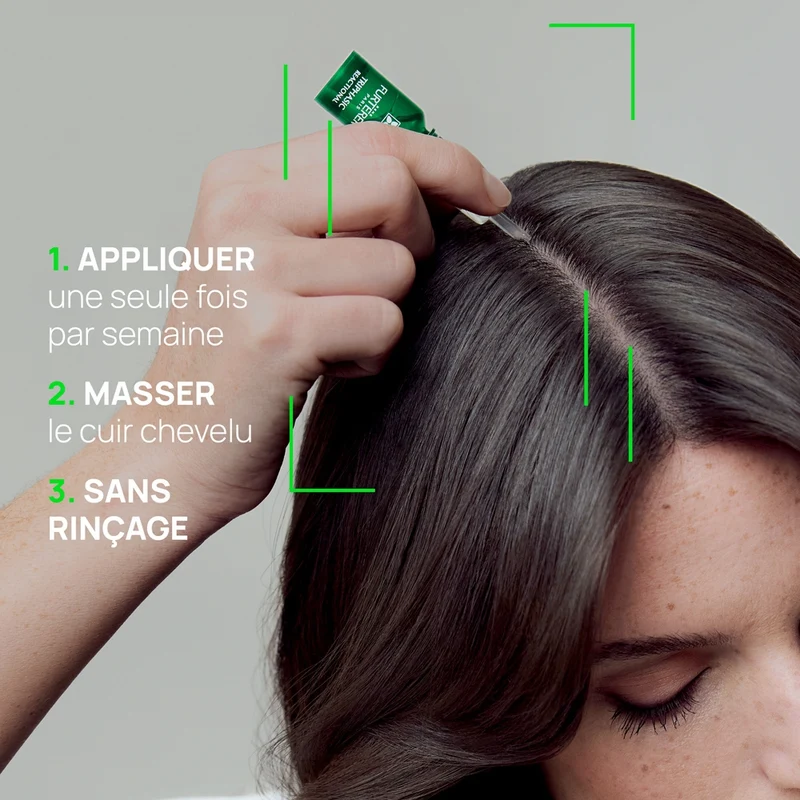 Cure antichute réactionnelle "Triphasic Reactional" ampoules - Stress, régime, fatigue (12x5.0ml/0.16oz)