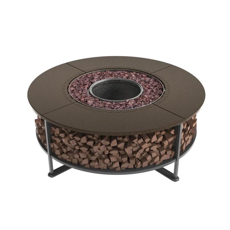HALOO - Table-Foyer Ronde Sans Fumée
