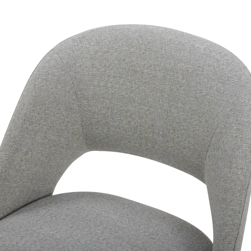 GILMAN CREEK FURNITURE - Ensemble de 2 Chaises de Salle à Manger en Tissu