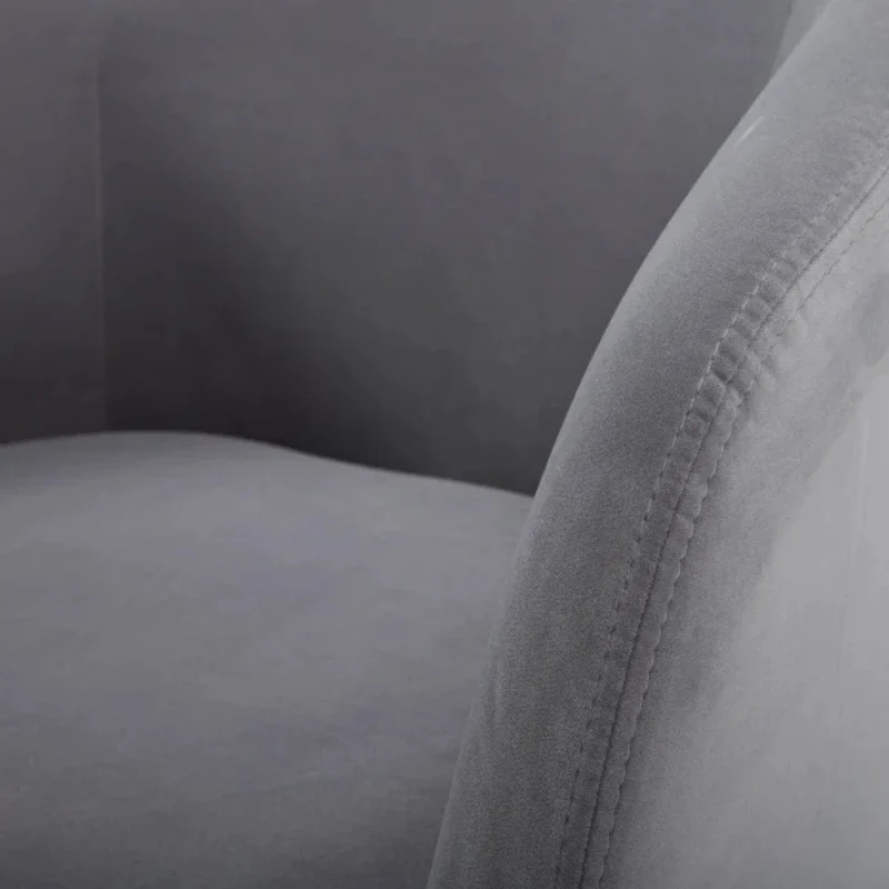 AIDEN & IVY - Chaise Pivotante en Tissu